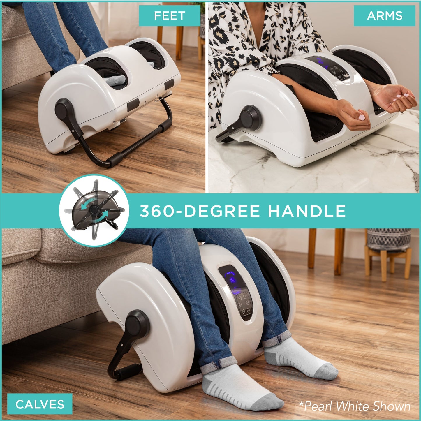 Reflexology Shiatsu Foot Massager with High-Intensity Rollers Remote Control for relaxation and daily self-care